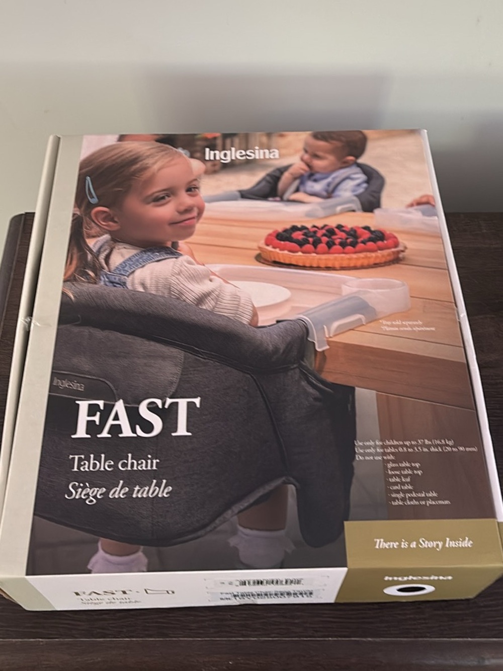 FAST Kids Table Chair - black